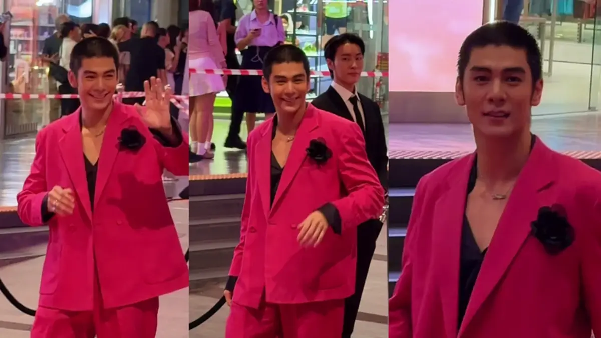 พระเอกหนุ่ม หั่นผมสั้นลุคใหม่ หล่อออร่าพุ่ง ก่อนเข้ากรม 1 พ.ย. นี้ 