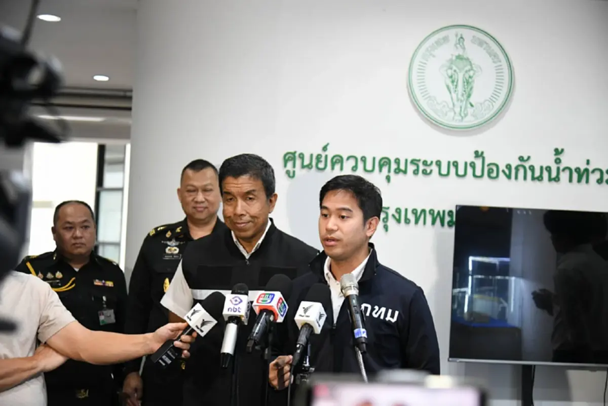 กทม.เร่งรับมือฝน 5–8 ต.ค. ลุยกู้ “สะพานสูง–ลาดกระบัง” พร้อมเปิดเยียวยาออนไลน์