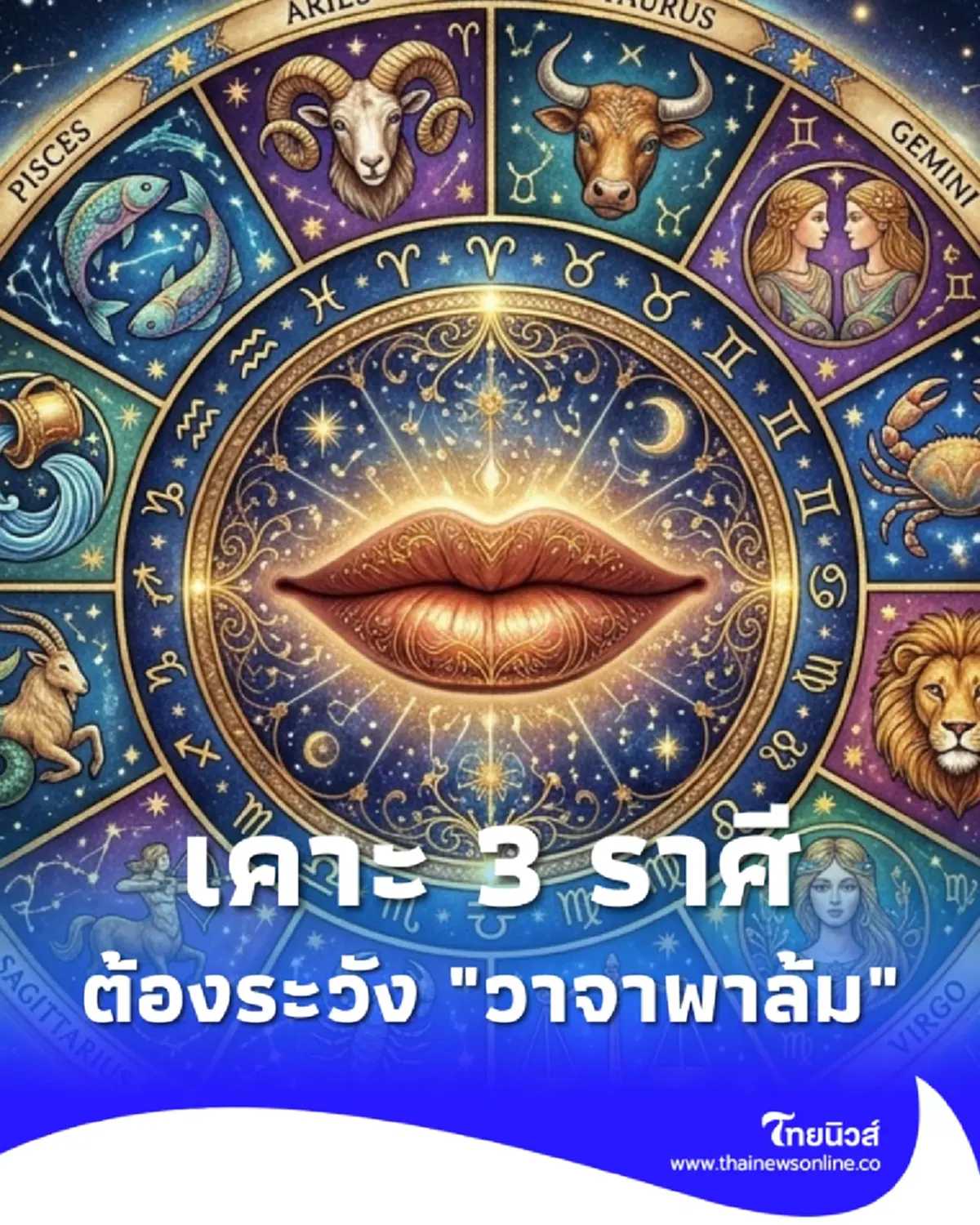 หมอช้าง เคาะ 3 ราศี ดวงต้องระวังวาจาพาล้ม อาจพังเพราะคำพูด