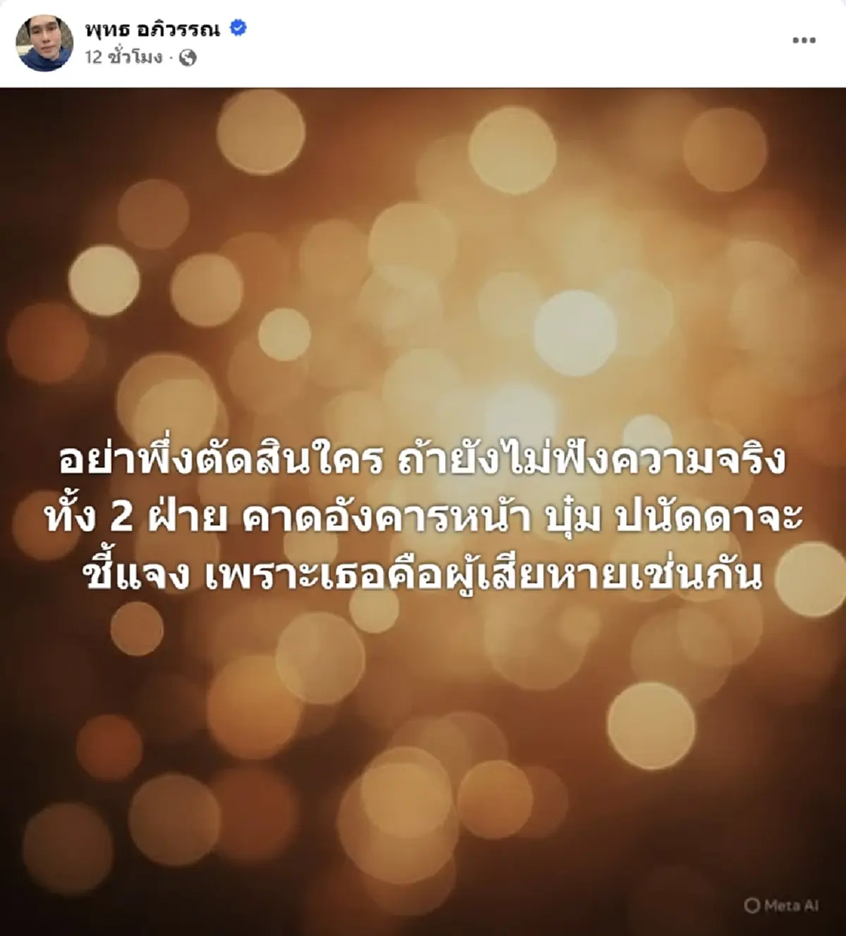 บุ๋ม ปนัดดา จ่อแถลงความจริง ปมสามีรุกป่า ลั่น เป็นผู้เสียหายด้วย