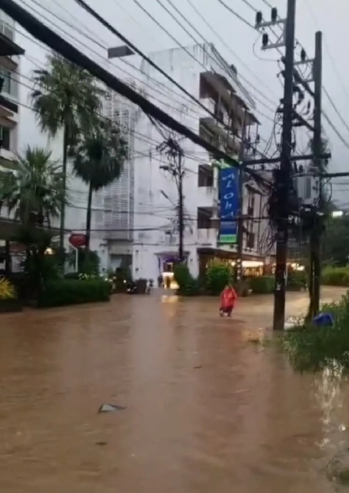 ฝนถล่ม ภูเก็ตเช้านี้น้ำท่วมหลายจุด กระทบการจราจรหลายเส้น