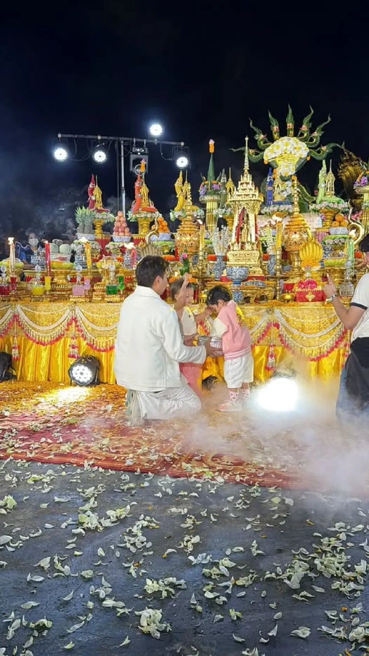ส่องเลข "โซล - โมเน่" พิธีบวงสรวงพญาศรีสัตตนาคราช ทำสะดุดตาเต็มๆ