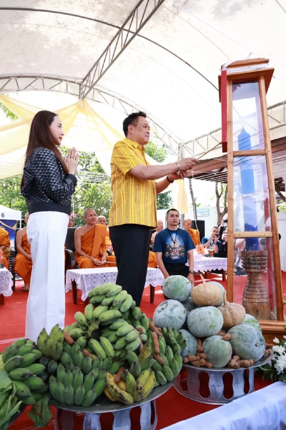 ทะเบียนรถ นายกฯ อนุทิน เปิดงานประเพณีอุ้มพระดำน้ำ 2569 เพชรบูรณ์