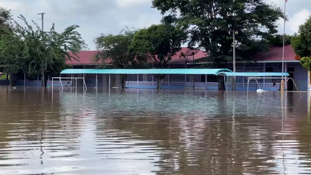 ชัยนาทอ่วม! น้ำท้ายเขื่อนเจ้าพระยาท่วม 6 ตำบล 4,534 ครัวเรือน