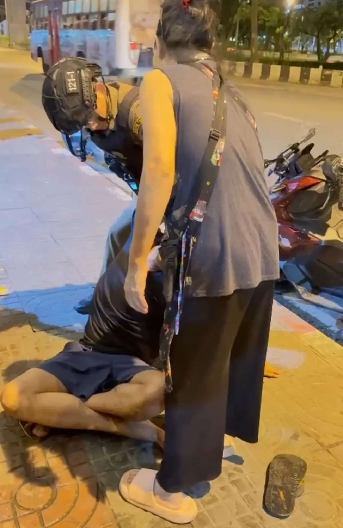 หนุ่มเมาท้าตร. สภาพล่าสุดยับเยิน เห็นคลิปชาวเน็ตพูดเสียงเดียว