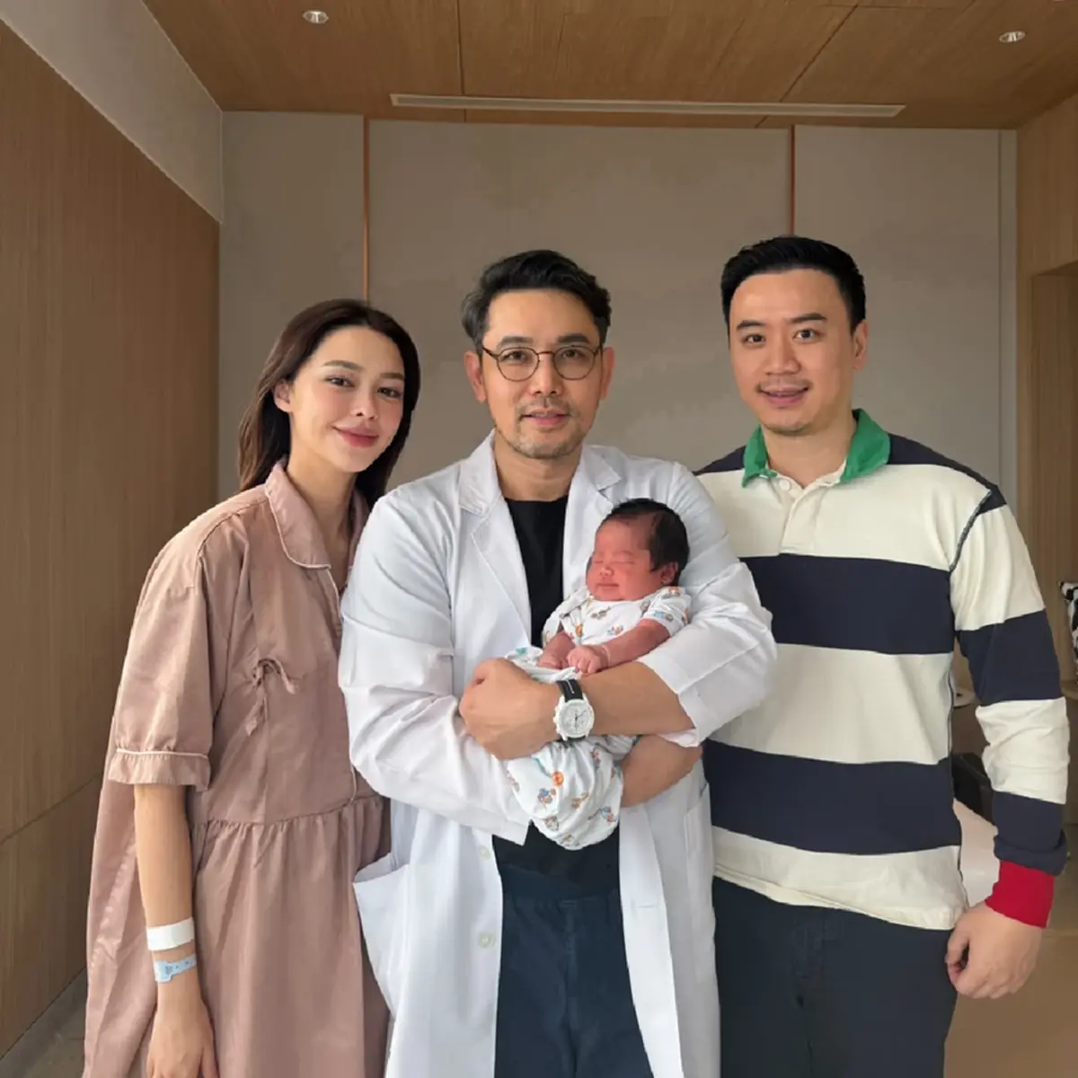 ต้อนรับสมาชิกใหม่  “แพทริเซีย-โน้ต” เฮ ลูกคนที่ 3 ลืมตาดูโลก