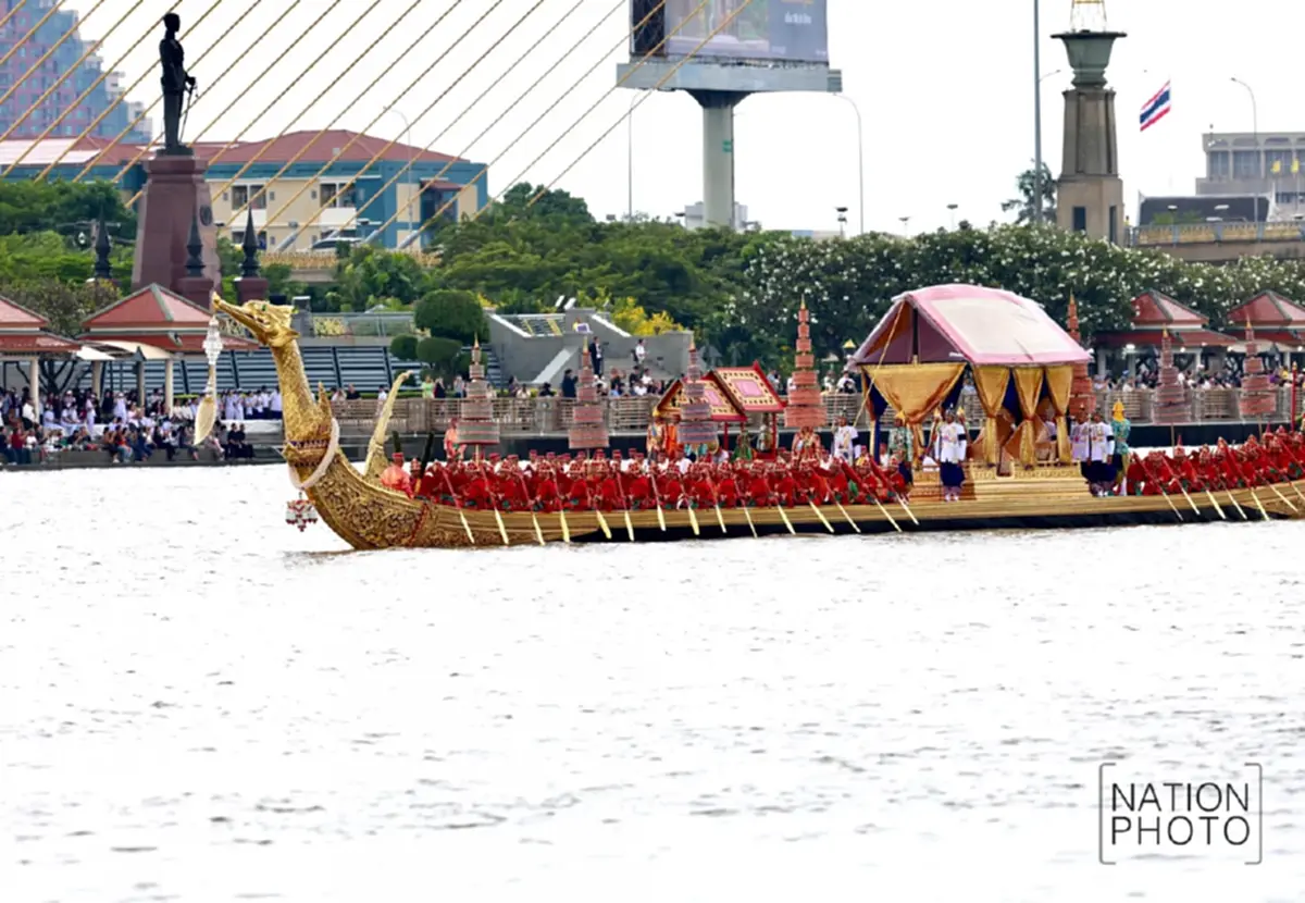 เลขมหามงคล ขบวนพยุหยาตราทางชลมารค พระราชพิธีถวายผ้าพระกฐิน 