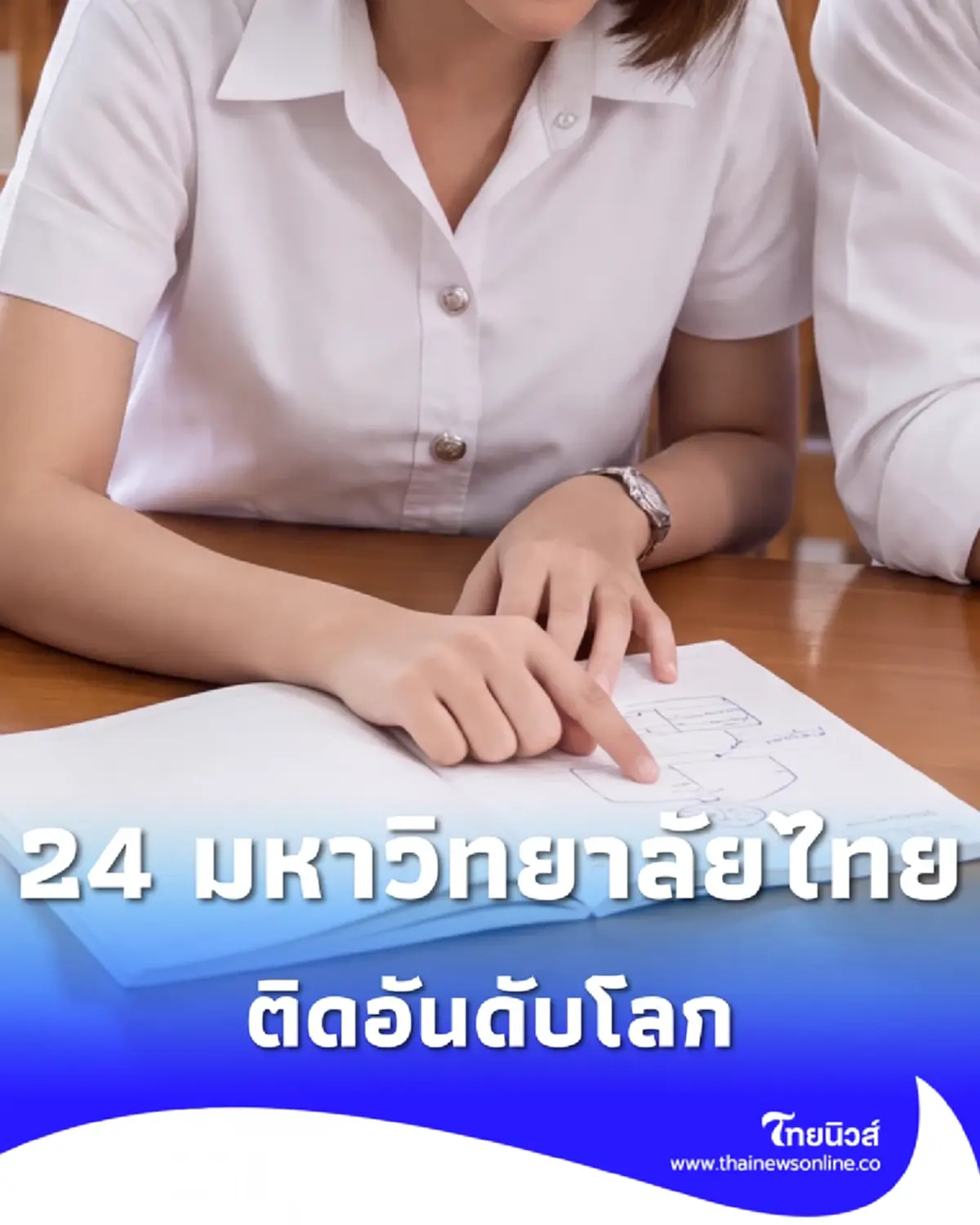 เปิดรายชื่อ 24 มหาวิทยาลัยไทย ติดอันดับมหาวิทยาลัยโลก THE WUR 2027