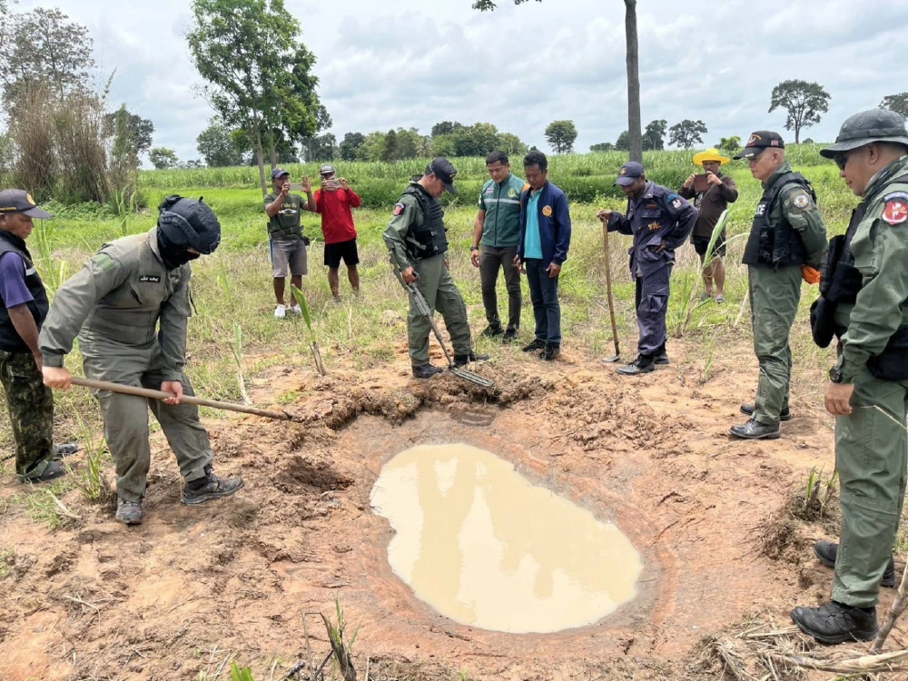 พบ 824 หลุมระเบิด ใน 4 จังหวัด แฉกัมพูชามุ่งเป้าพลเรือน-โรงพยาบาล