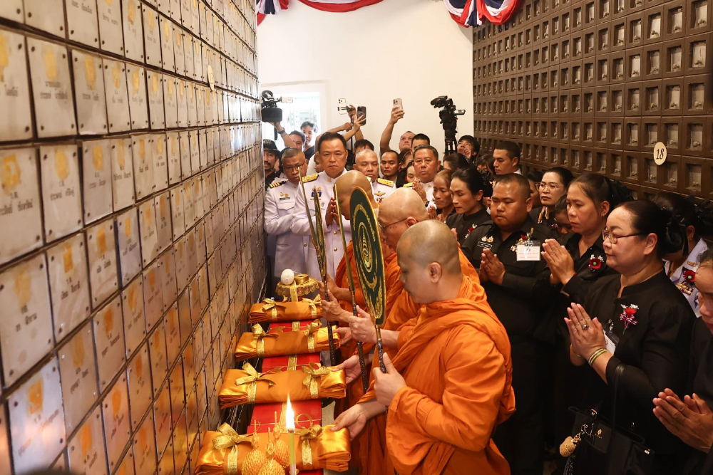 บรรจุอัฐิ 42 วีรชน ลงบล็อก 13 ช่องอัฐิชัยสมรภูมิ นายกฯ นำพิธี 09:00 น.