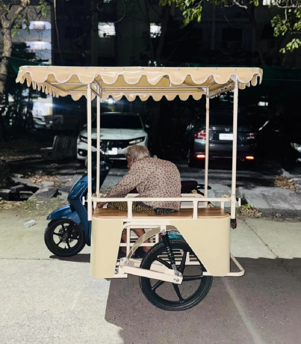 เลขทะเบียนรถขนผักคันใหม่ ของยายขายผัก หลังเพจดังใจดี ต่อพ่วงให้แบบฟรีๆ "ไม่ต้องเสี่ยงตกรถแบบเดิมแล้วนะครับ"