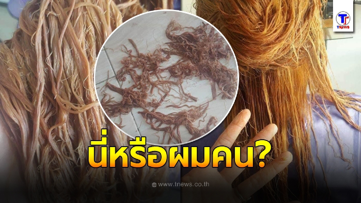 เจ้าของร้านเสริมสวยมือไม้สั่น ลูกค้าสาวเข้ามาขอแก้ผม เจอสภาพแทบอยากจะไล่ไปโกนหัวทิ้ง