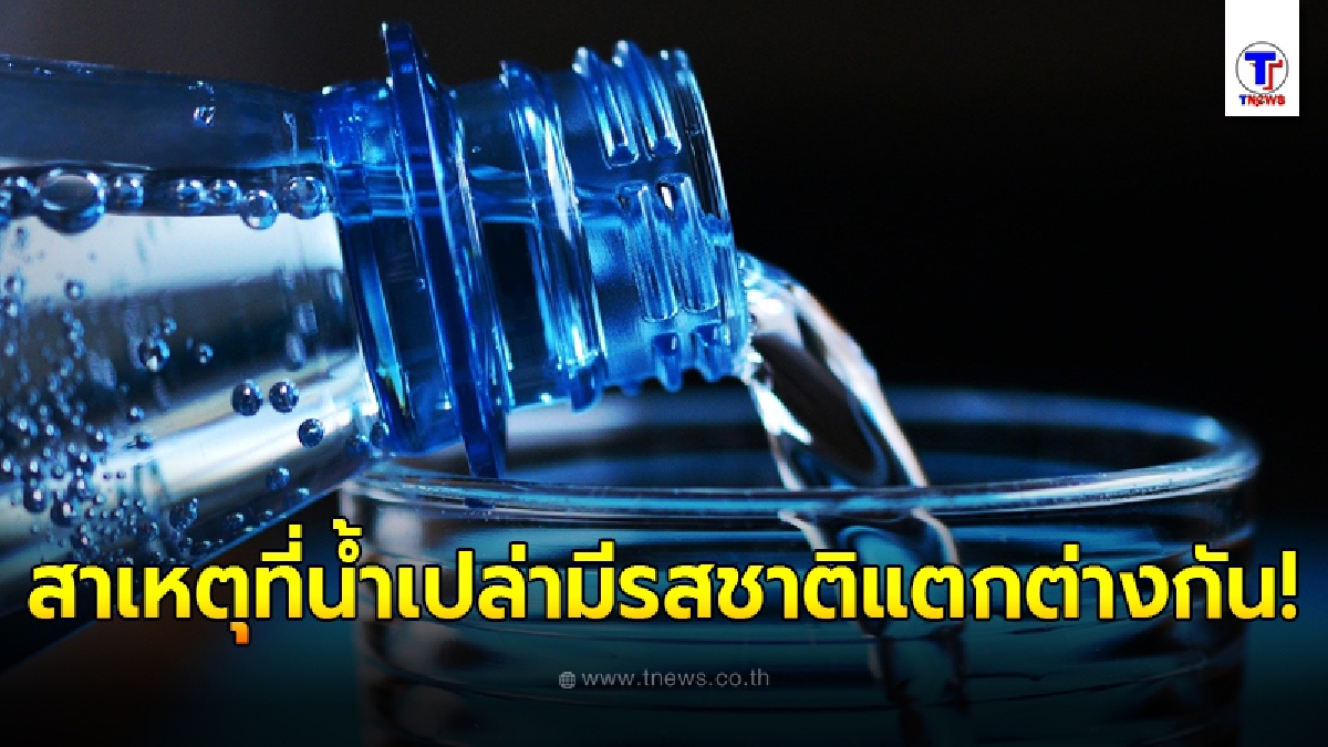เผยความลับสาเหตุที่ น้ำเปล่า ตามท้องตลาดมีรสชาติแตกต่างกัน