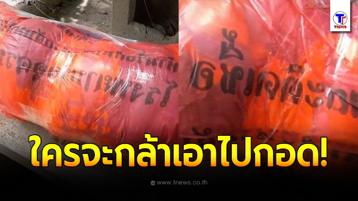 สาวขนลุก สั่งหมอนข้างออนไลน์ หวังมานอนกอด ก่อนเห็นถุงที่ห่อพัสดุมา