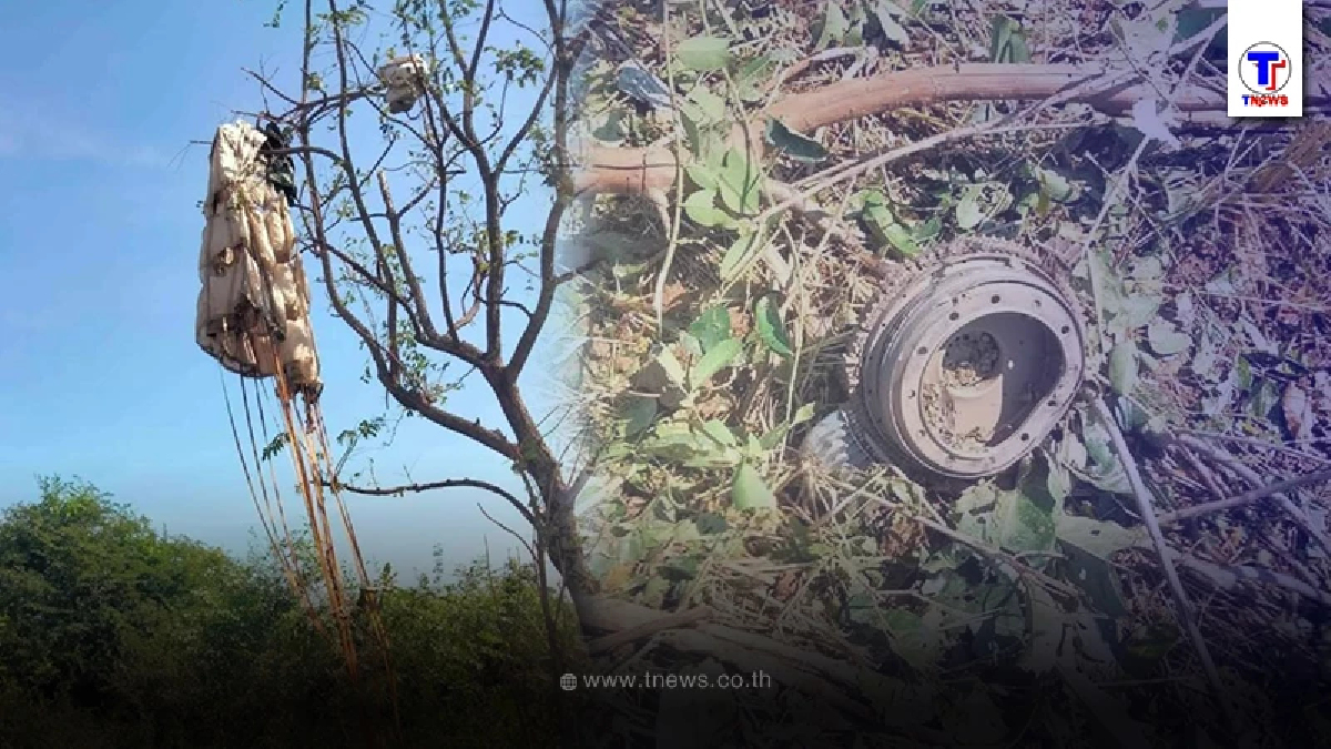 ด่วน เครื่องบิน F5 ตก ที่ลพบุรี นักบินได้รับบาดเจ็บสาหัส