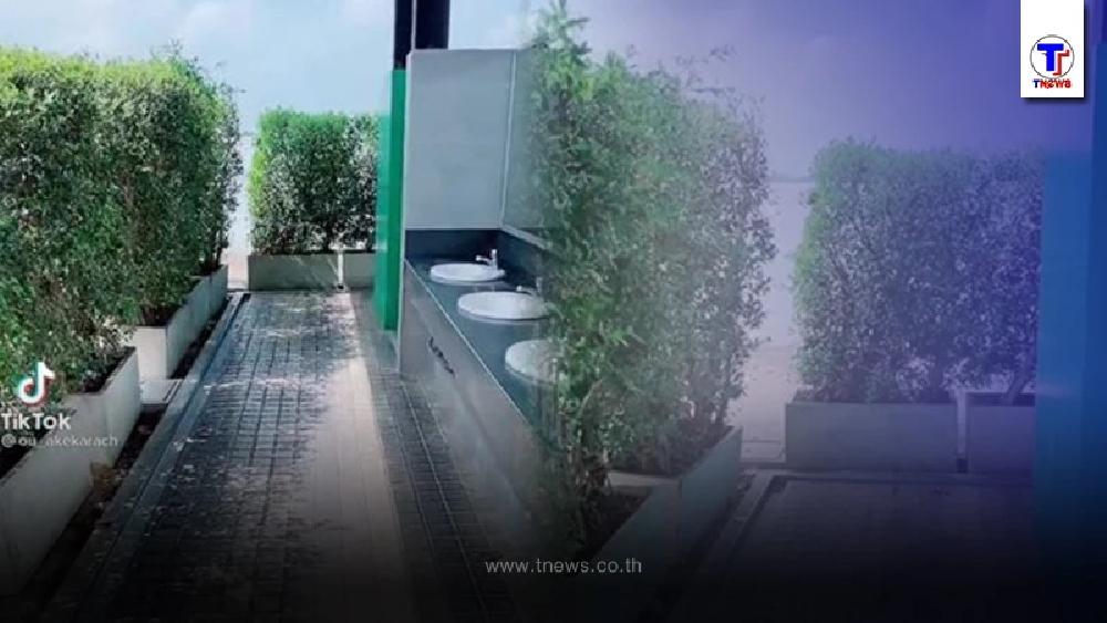 หนุ่มเกาหัว แวะเข้าห้องน้ำปั้ม เจอวิวสวยหลักล้าน รีบวิ่งใส่เกือบหัวแตก