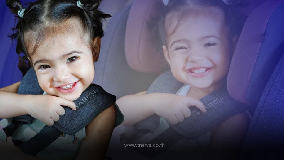 ส่องภาพความเป๊ะ น้องวาเลนติน่า ลูกสาว เอส กันตพงศ์ นั่งยิ้มหวานสวยฝรั่งมาก