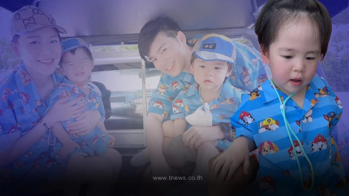 บีม กวี-ออย พาลูกแฝด น้องธีร์-น้องพีร์ เที่ยวเกาะสมุยขาวออร่าทั้งครอบครัว