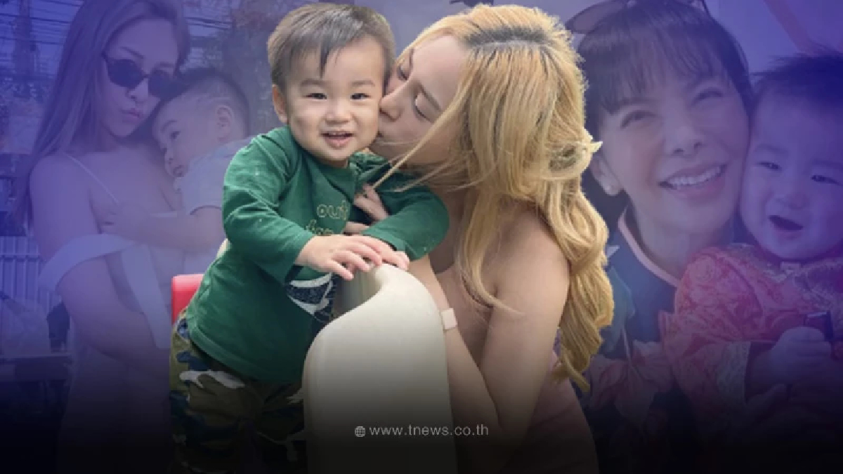 ส่องภาพล่าสุด “น้องทีเค” หลานชายสุดหวง “ตั๊ก มยุรา” ยิ่งโต ยิ่งฉายแววหล่อ