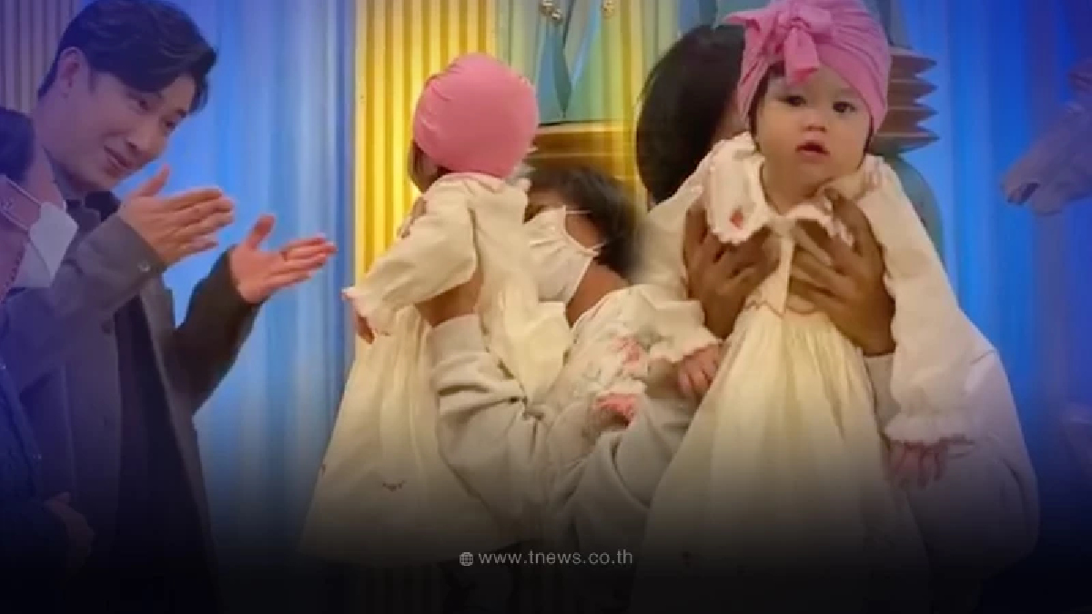 วินาที หนุ่ม กรรชัย เจอ น้องแอบิเกล ลูกสาว ชมพู่ อารยา หลงหนักมาก