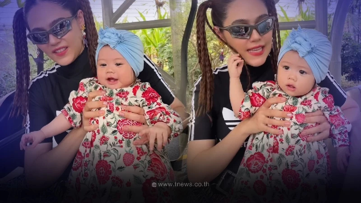น้องแอบิเกล ลูกสาว ชมพู่ อารยา โตแล้วชัดมากหน้าเหมือนใคร