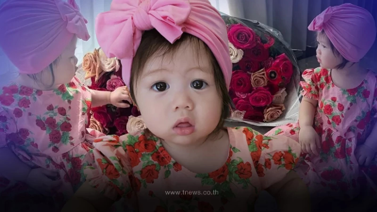 เปิดภาพล่าสุด “น้องแอบิเกล” ทายาทหมื่นล้าน “ชมพู่-น็อต” ดูเริ่มโตเป็นสาว