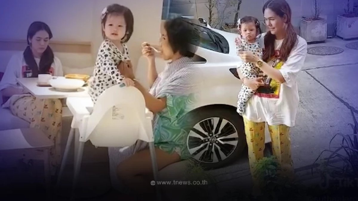 ชมพู่ อารยา อุ้ม น้องแอบิเกล โบกมือทักทายแฟนคลับก่อนกลับ เป็นกันเองมากๆ