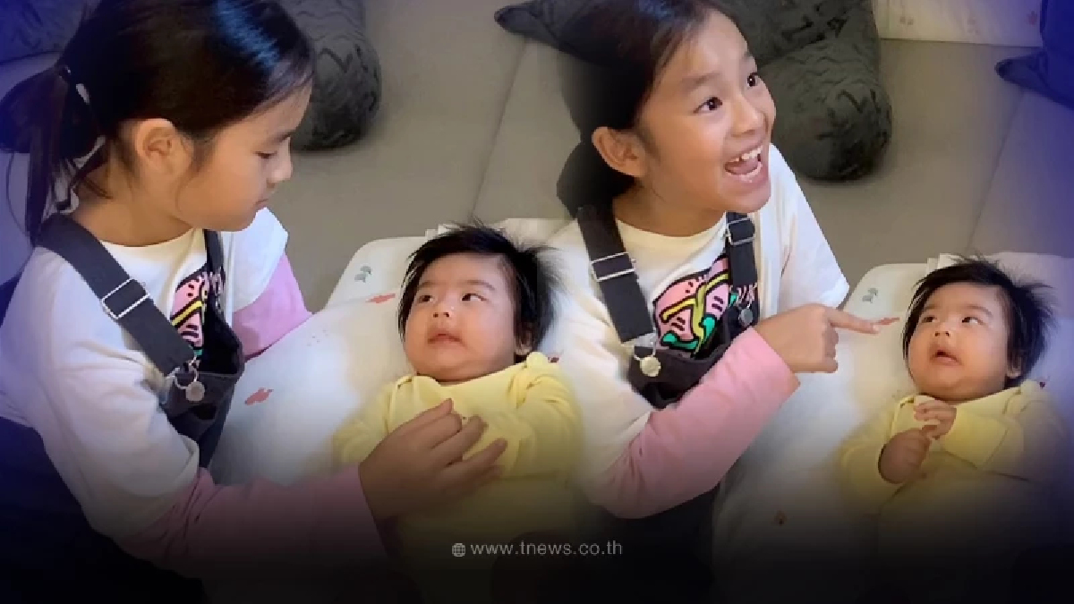 วินาที “น้องปีใหม่” เจอน้องชาย “น้องพีร์เจ” งานนี้ไม่รู้จะเอ็นดูใครก่อนดี