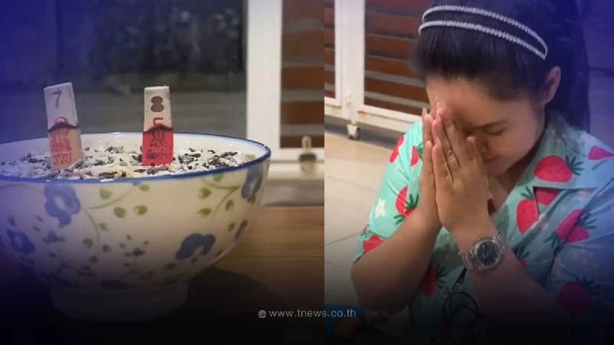 ฮาย อาภาพร ไม่พลาด จุดธูปขอ "เลขเด็ด2/5/66" จากสิ่งศักดิ์สิทธิ์ถึง 2 แท่ง