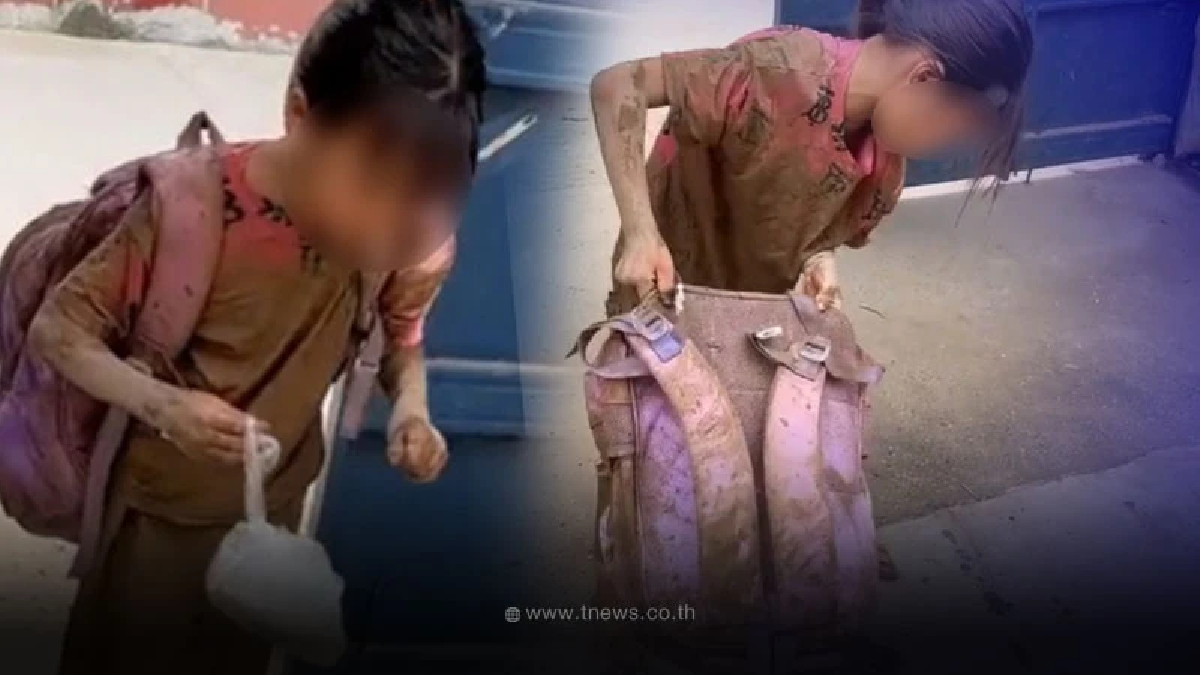 แม่ตกใจ เห็นลูกสาวกลับบ้านสภาพมอมแมม ยิ่งเห็นของฝากจากลูกยิ่งจะเป็นลม