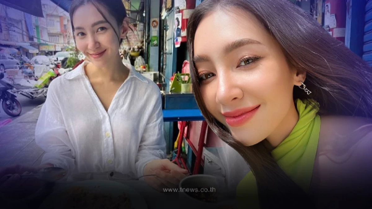 นางเอกดัง เบลล่า ราณี นั่งกินข้าวร้านข้างทางเน้นอิ่มไม่เน้นมื้อหรู