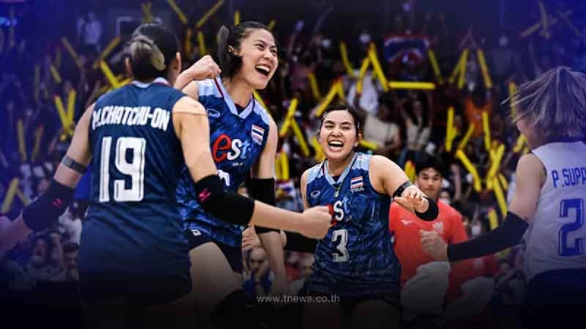 ส่องโปรแกรม "ตบสาวไทย" ศึกวอลเลย์บอลหญิงชิงแชมป์เอเชีย 2023 ดูวอลเลย์บอลสด