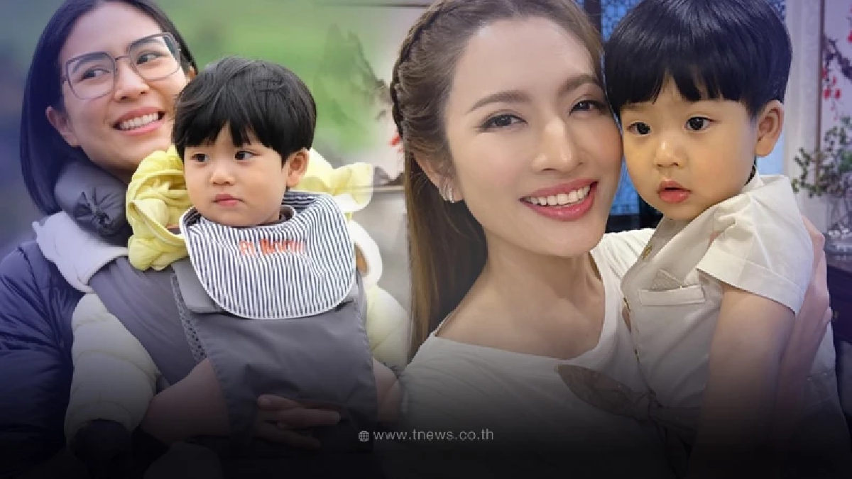 วินาที “แอฟ ทักษอร” เซอร์ไพรส์หลานชาย “น้องพีร์เจ” ในวันเกิดอายุ 1 ขวบ