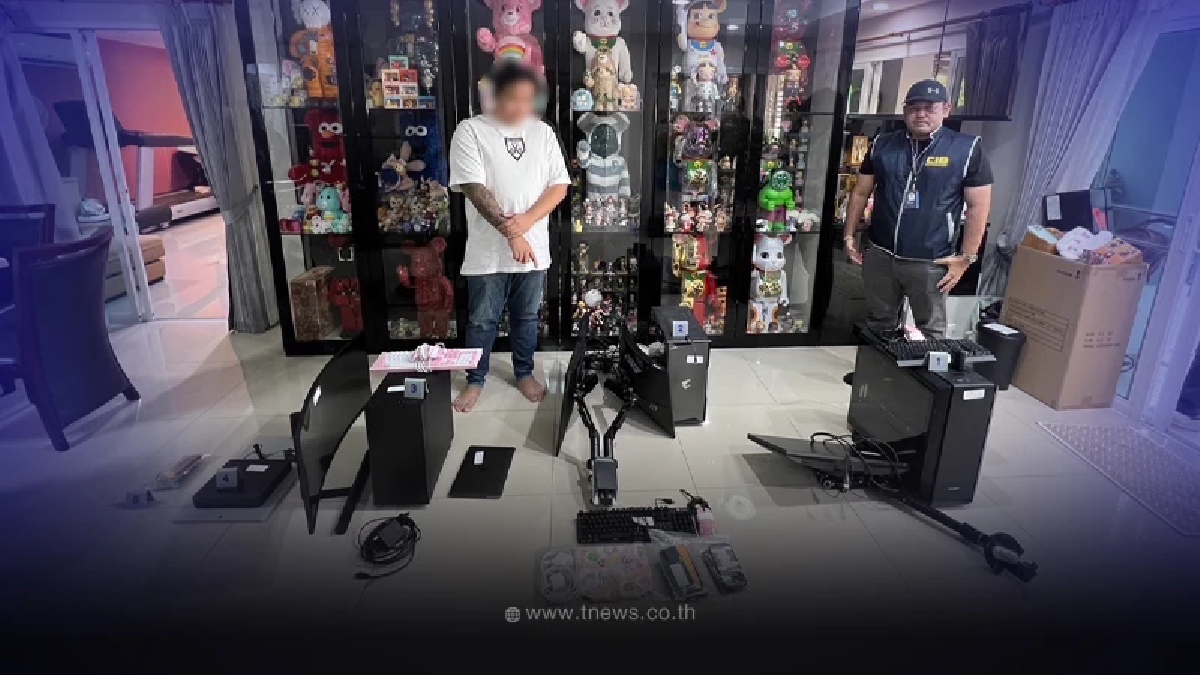 037 ไม่รอด ล่าสุดโดนแล้ว หลังบุกค้นเจ้าของเว็บหนังเถื่อนชื่อดัง