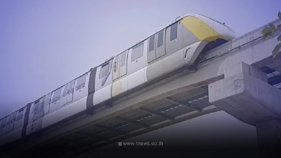 รถไฟฟ้าสายสีเหลือง สั่งหยุดให้บริการถึงเที่ยงคืน ขู่พิจารณาสัมปทานใหม่