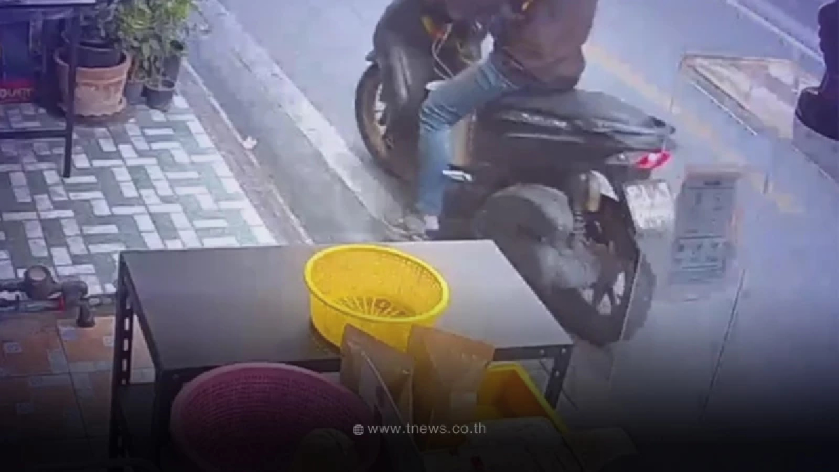 เตือนภัยร้านอาหาร โจรเนียนเป็นไรเดอร์ หยิบไปหน้าตาเฉย
