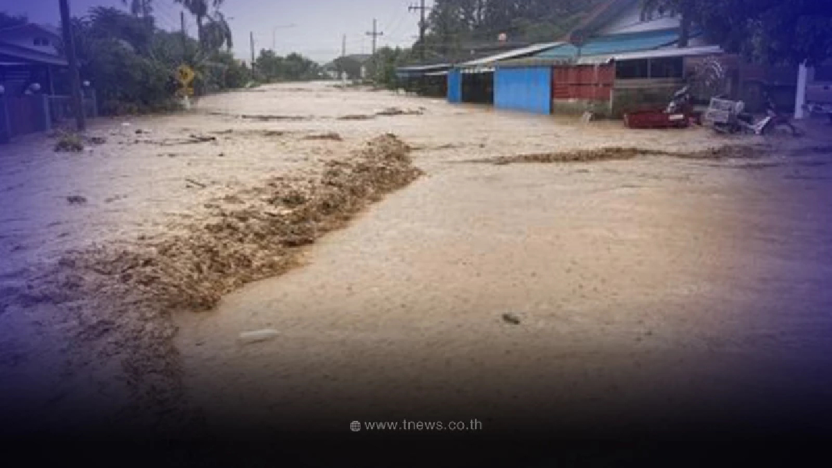 "เชียงราย"อ่วมหนัก น้ำป่าไหลหลาก-ดินสไลด์ ประกาศเตือนประชาชน