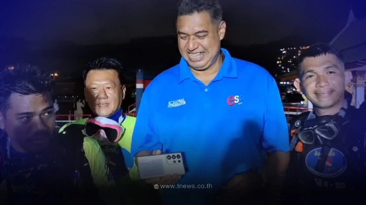 โค้ชอ๊อต สุดเซ็งขอความช่วยเหลือกู้ภัย หลังมาทำบุญที่วัด นาทีให้อาหารปลา