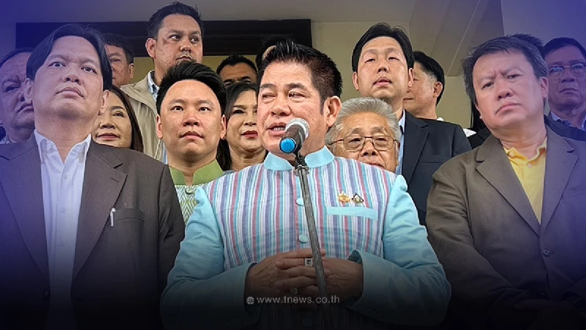 "ธรรมนัส" ซัดคนบางกลุ่มคอยสร้างความแตกแยก พปชร. ลั่นพรุ่งนี้เช้ารู้เรื่อง