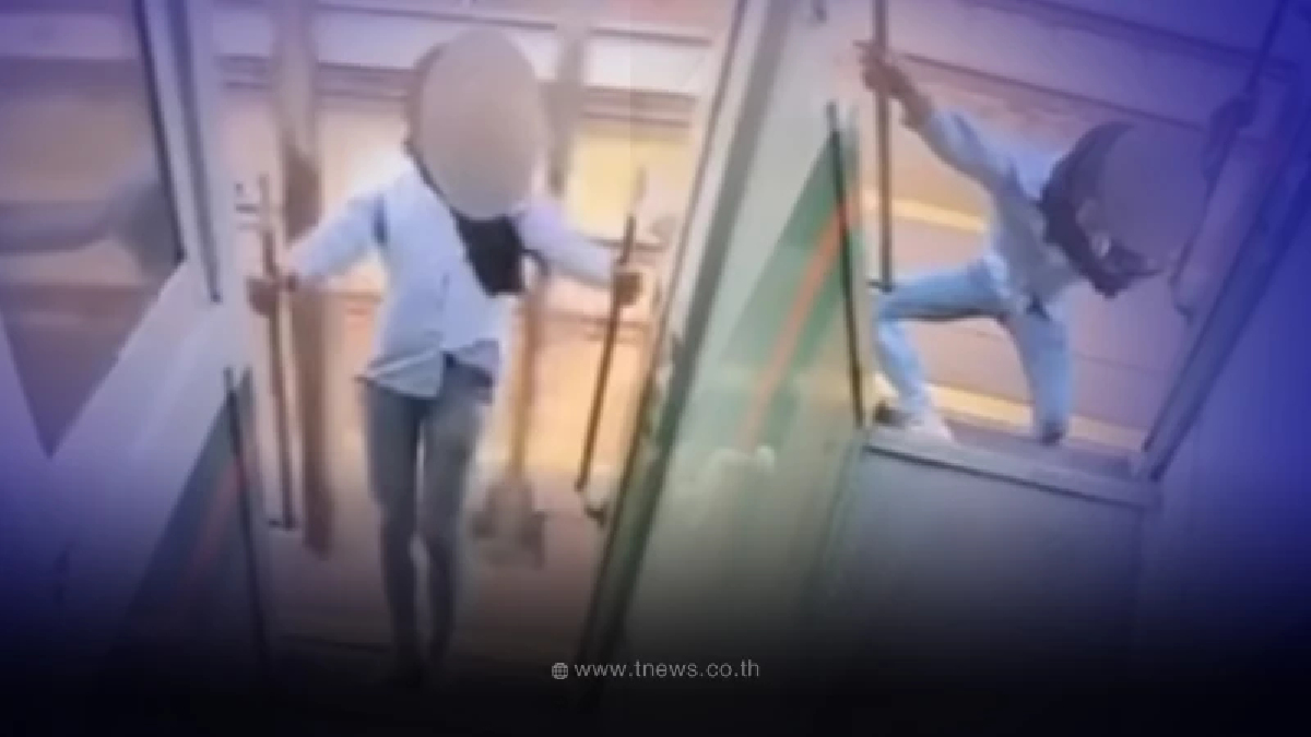 เปิดอาการล่าสุด ผู้โดยสาร ออกไปโหนรถไฟ ศีรษะฟาดเสา