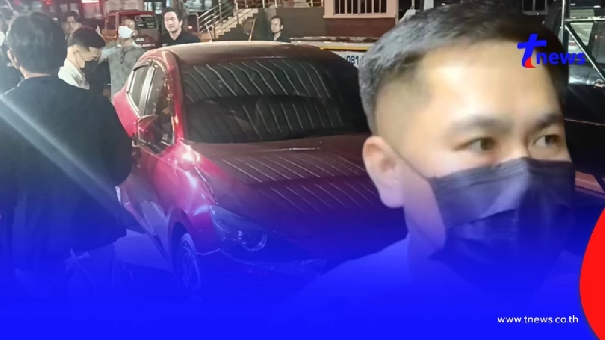 โผล่แล้ว หนุ่มมาสด้าแดงแหกด่าน ตัวการตำรวจทำร้ายผิดตัว โดน บ.สั่งพักงาน