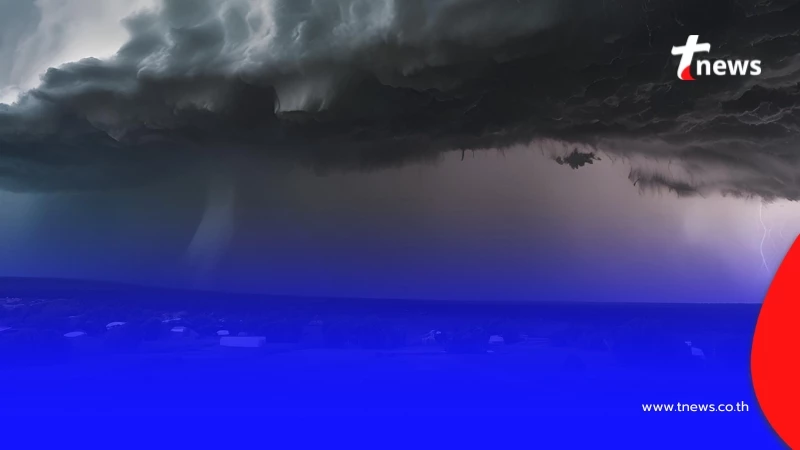 ไทยตอนบน' อากาศเย็นในตอนเช้า ร้อนในตอนบ่าย อุณหภูมิ 36°C ภาคใต้ เจอฝนตกหนัก