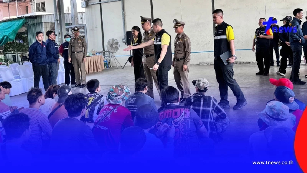 ต่างด้าวทะลัก"ตลาดสี่มุมเมือง" เจ้าหน้าที่บุกจับแก๊งใหญ่ส่งกลับประเทศ