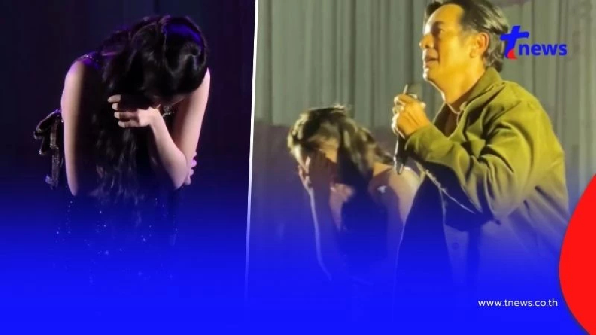 แอลลี่ ปล่อยโฮบนเวที อ่ำ อัมรินทร์ ต้องรีบวิ่งขึ้นเวที รู้สาเหตุถึงกับซึ้ง