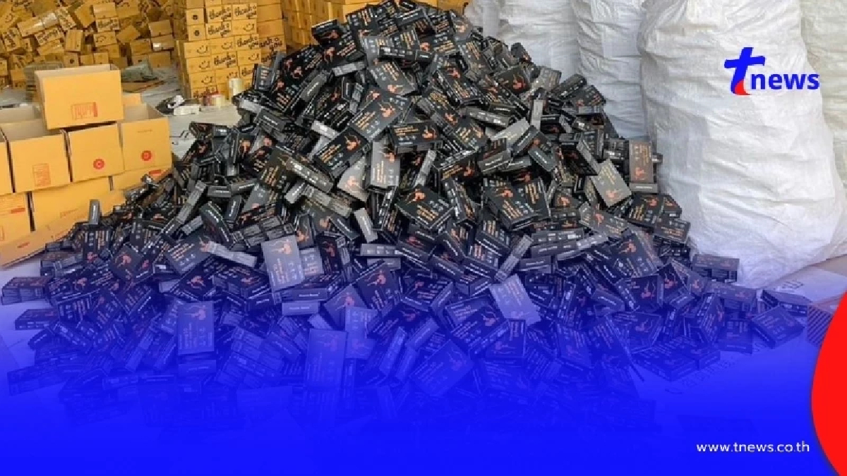 จับ"กาแฟจีน" 1ล้านซอง สวม อย.ไทย ส่งขายออนไลน์