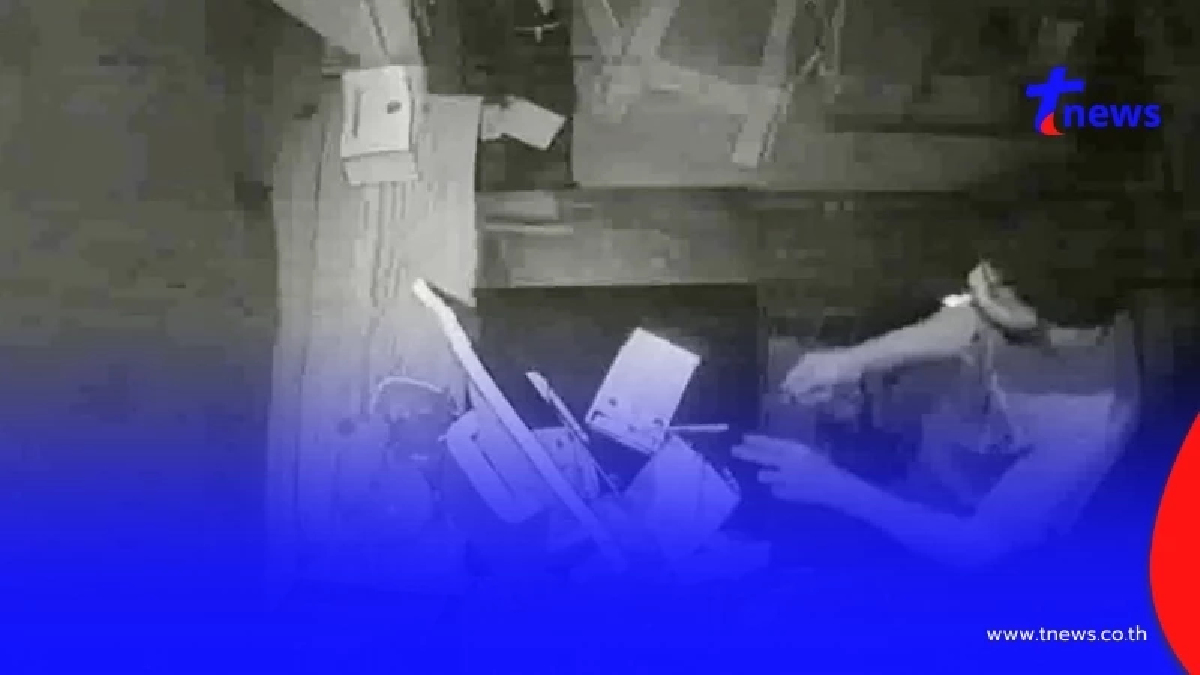 โจรสุดแสบ งัดร้านก๋วยเตี๋ยวเอาเงิน500 เจ้าของร้านช้ำหนักของพังหลายหมื่น