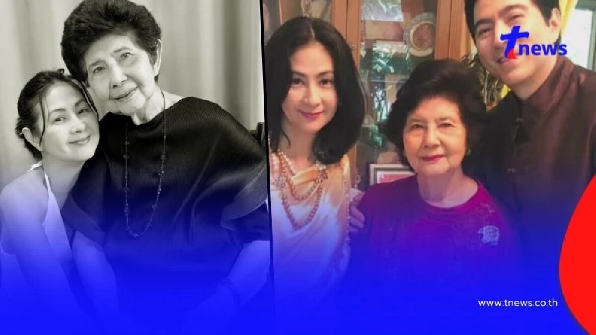 เศร้า "มุก มาริษา" ภรรยา "แซม ยุรนันท์" สูญเสียคุณแม่ ม.ร.ว.มารศรี สุจริตกุล