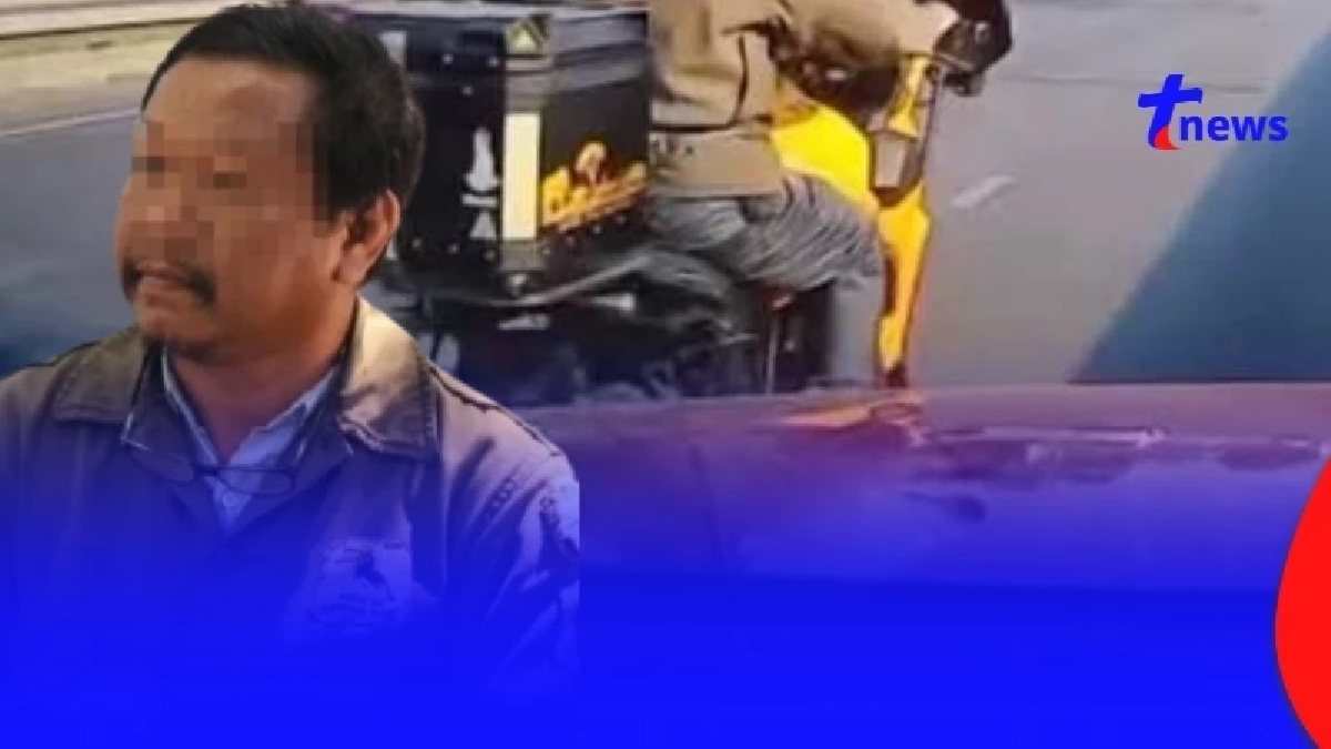 ชายขี่มอเตอร์ไซค์ ลุยเอาผิดหนุ่มเก๋งแดงข้อหาหนัก ทัวร์ลงปิดเพจหนีแล้ว