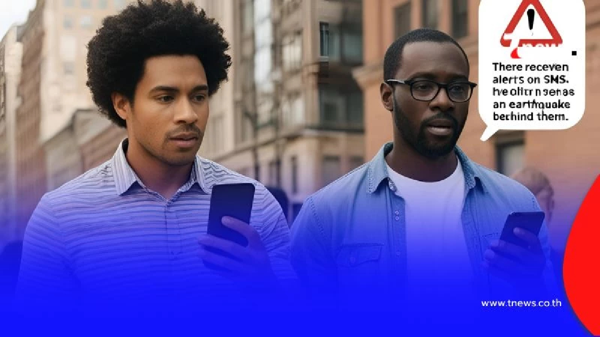 รัฐบาลเตือนภัย SMS ข่าวปลอมแผ่นดินไหว ระบาด หลอกดูดข้อมูลประชาชน