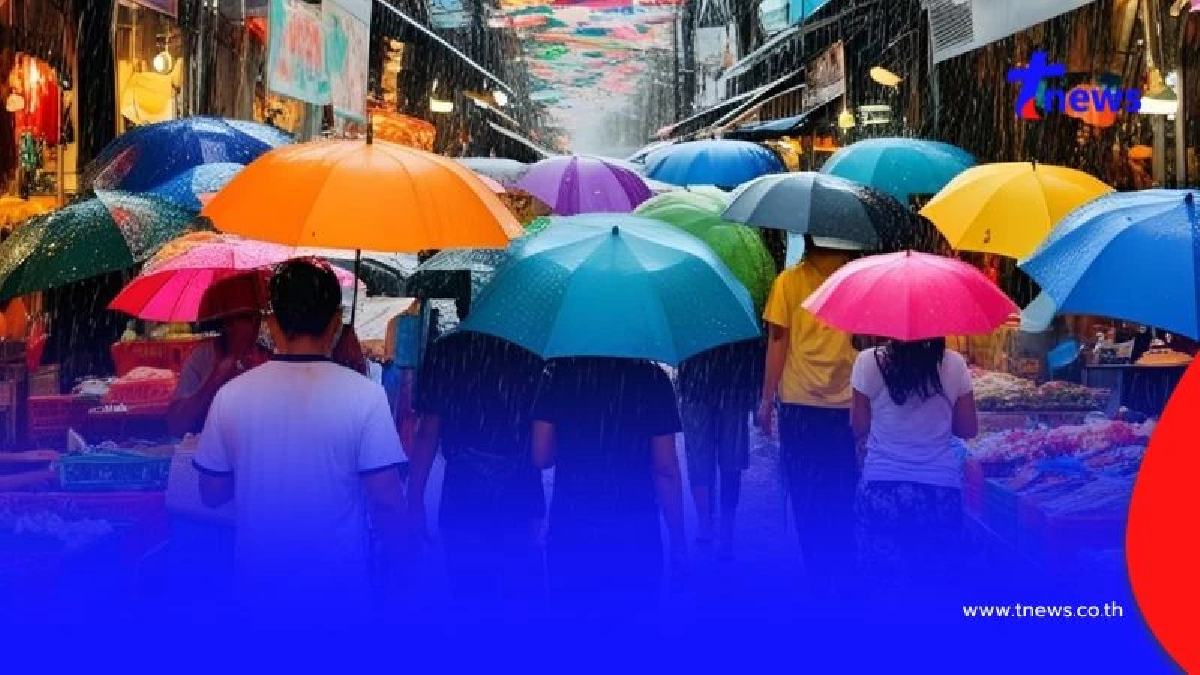 เตือนพิกัด 43 จังหวัด ฝนถล่มวันนี้ ลมกระโชกแรง ระวังน้ำท่วมฉับพลัน